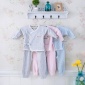 2017新款新生儿衣服偏衫套装保暖四季纯棉厂家 春夏一件代发